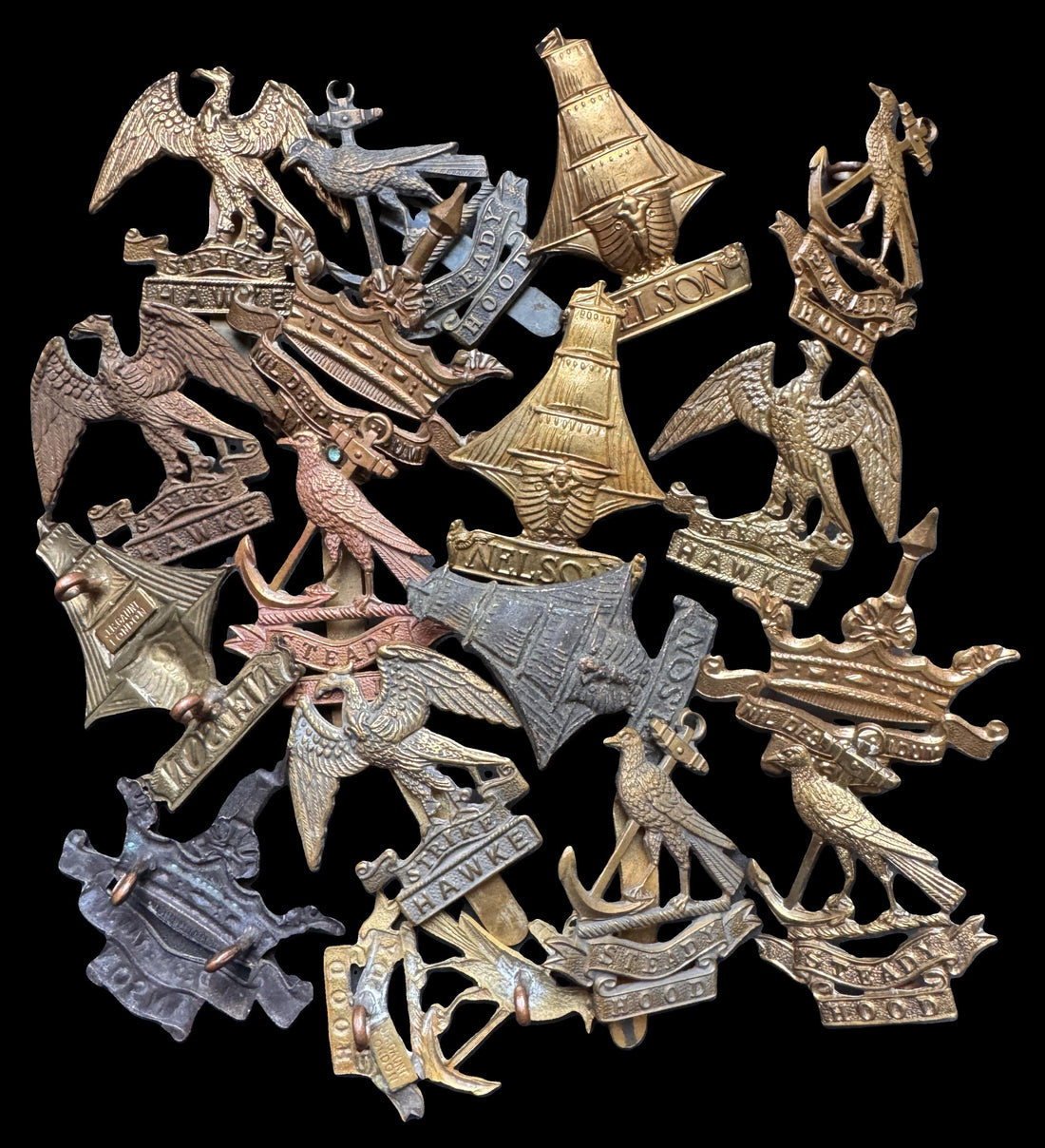 The Royal Navy Division Cap Badges - Fakes and Reproductions