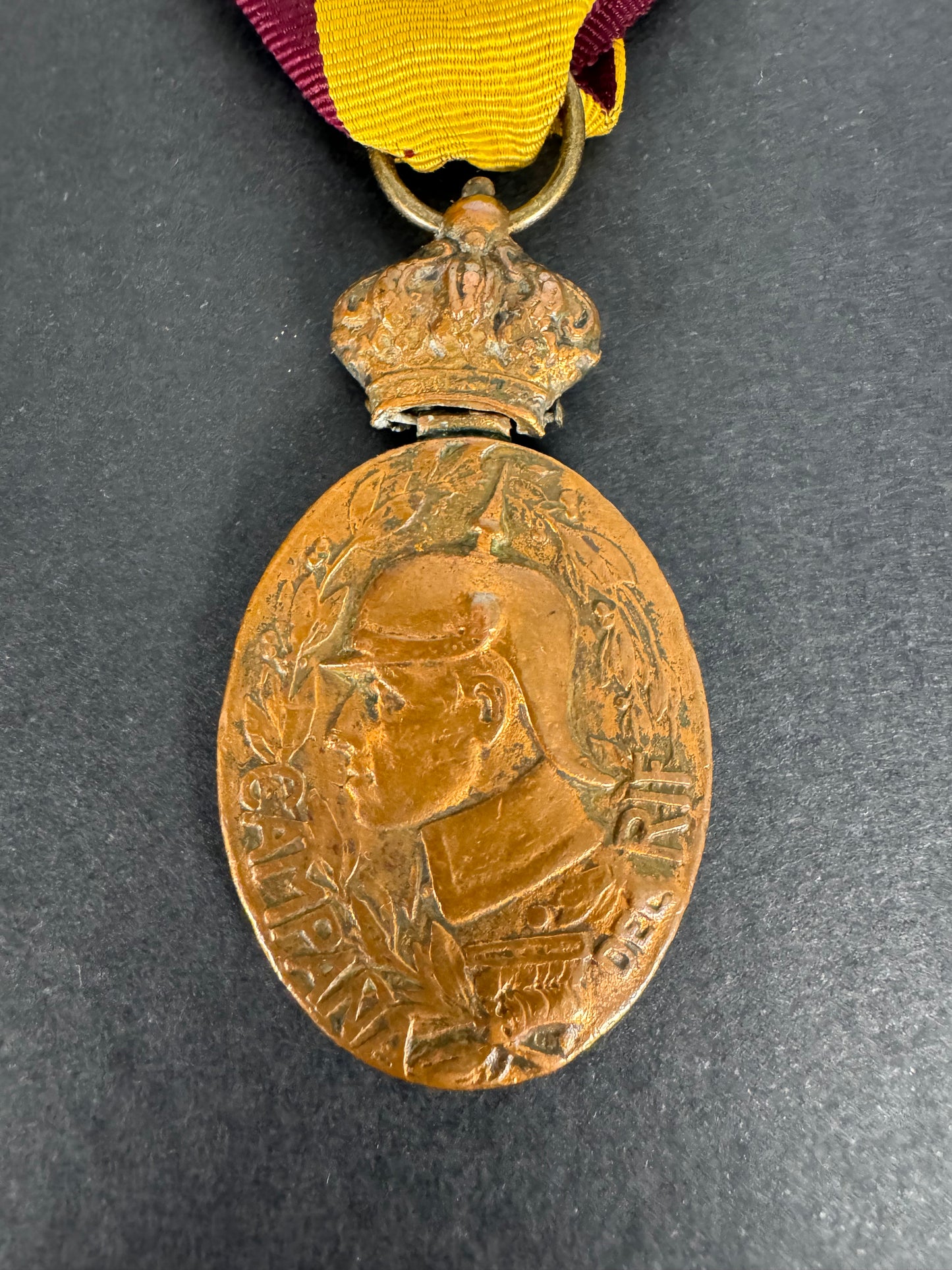 Photo 3 of Spanish Campana Del Rif (Rif Campaign) Medal 1909 - collectible militaria item