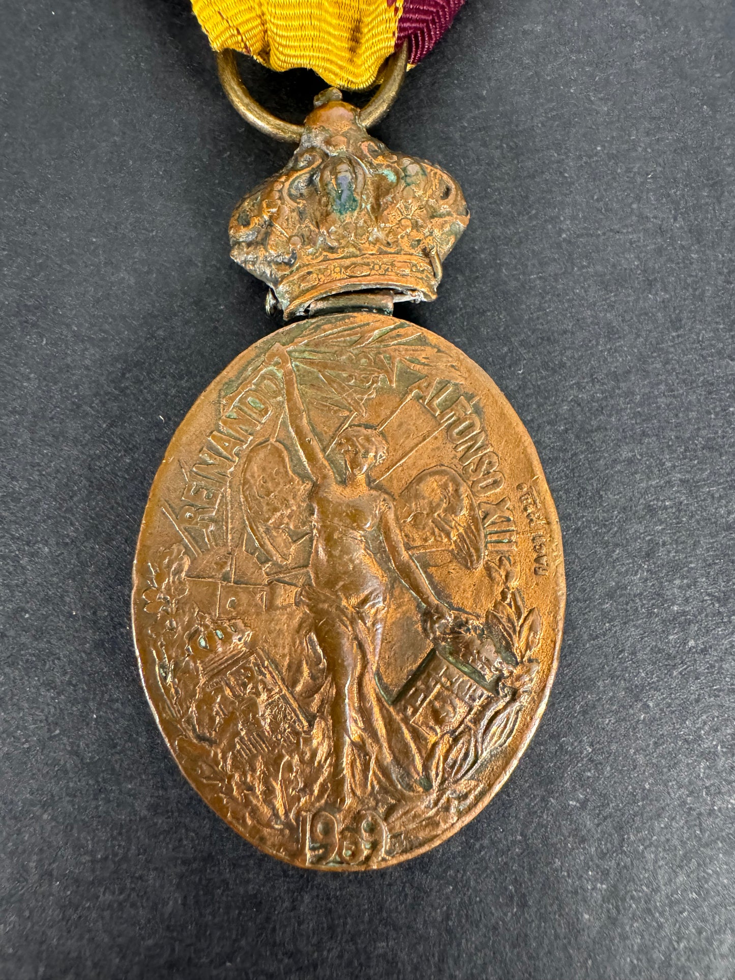 Photo 5 of Spanish Campana Del Rif (Rif Campaign) Medal 1909 - collectible militaria item