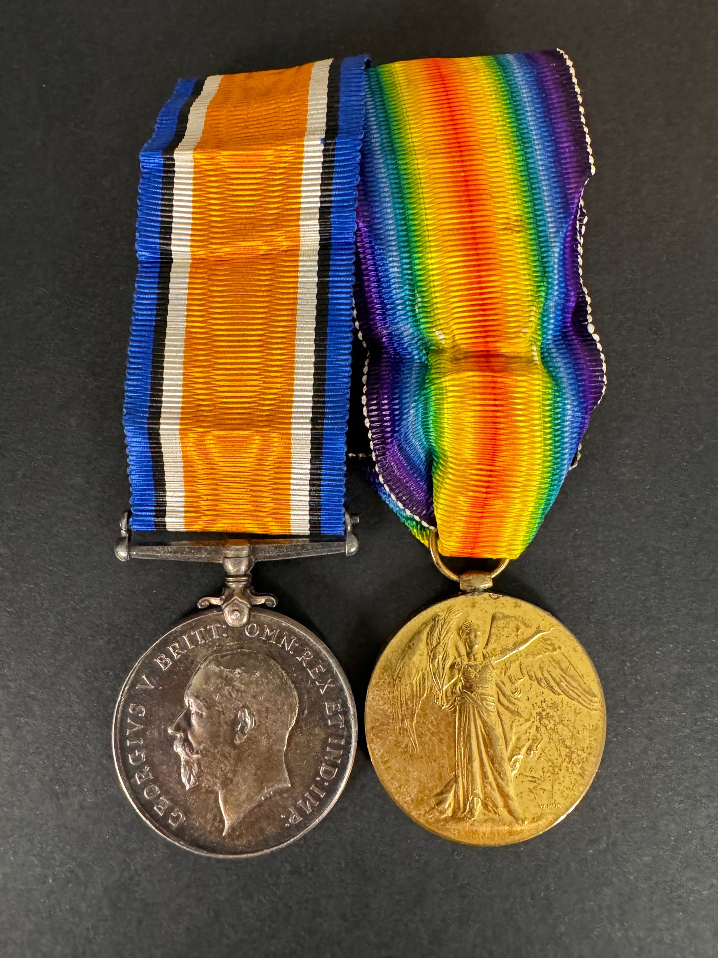 Photo 1 of WW1 British War Medal & Victory Medal - Royal Artillery - collectible militaria item