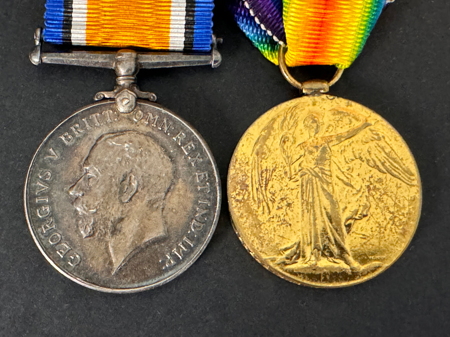 Photo 2 of WW1 British War Medal & Victory Medal - Royal Artillery - collectible militaria item
