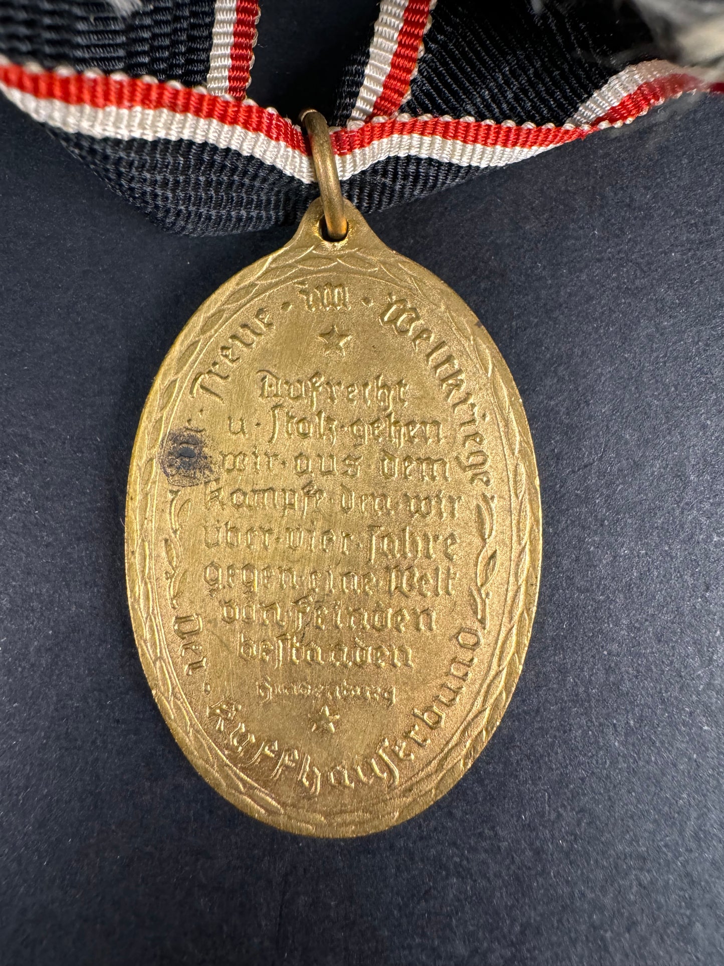 Photo 3 of WW1 German Army Veterans 1914-1918 Kyffhauserbund Medal - collectible militaria item