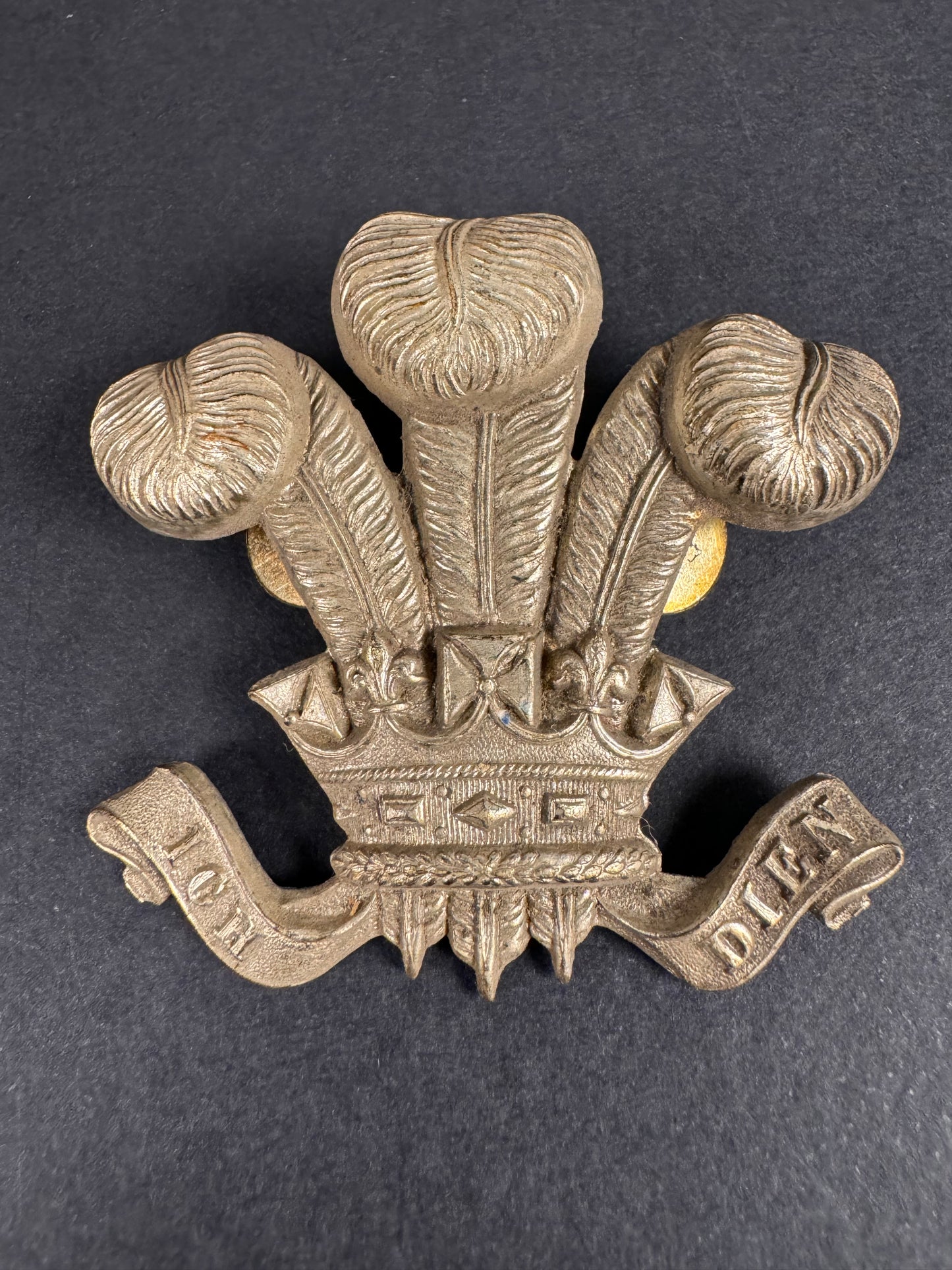 Photo 1 of Victorian British Army 10th Hussars Sergeant's Uniform Arm Badge - collectible militaria item