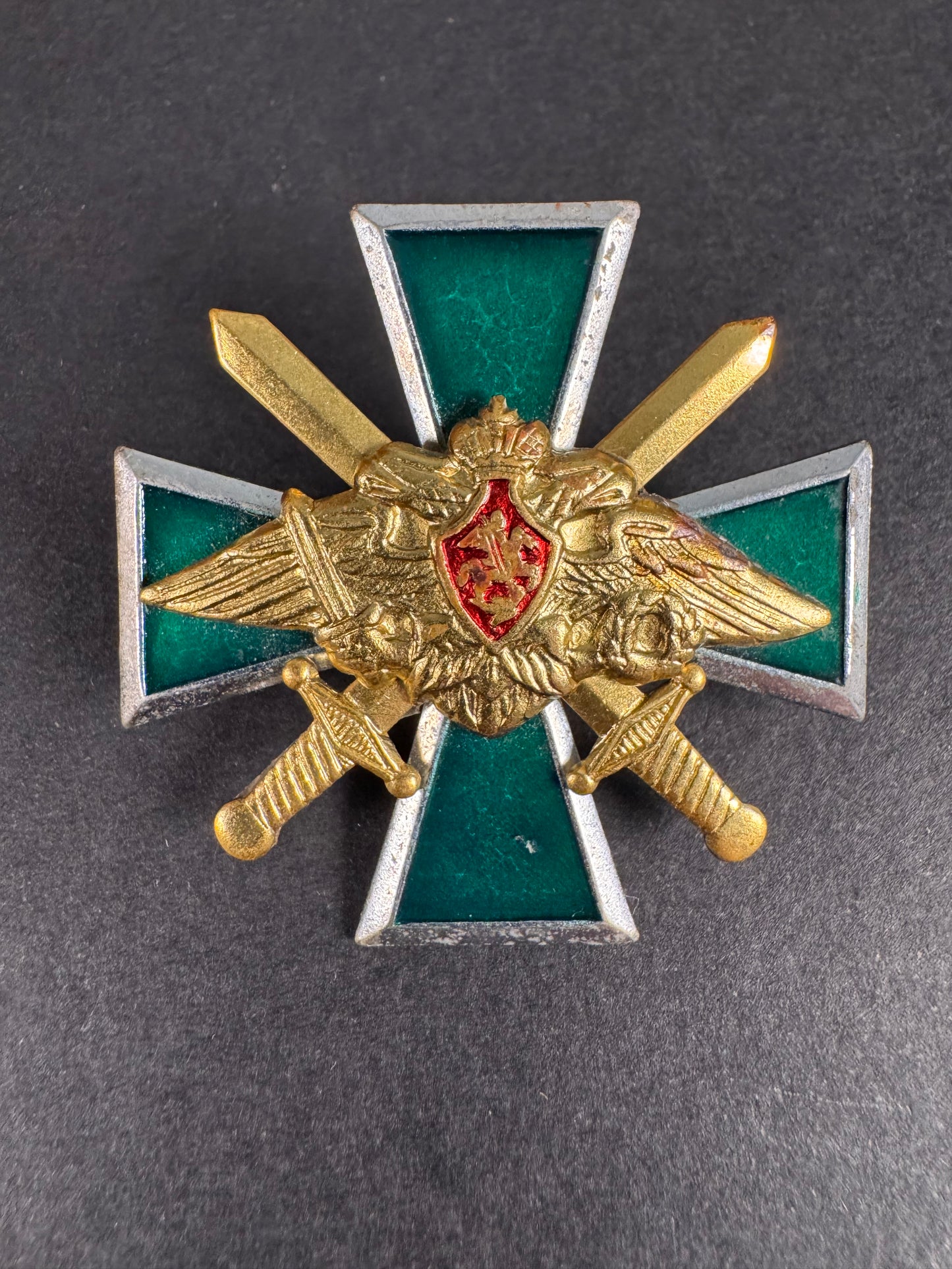 Photo 1 of Russian Federation Military Breast Badge for Service in the Caucasus - collectible militaria item