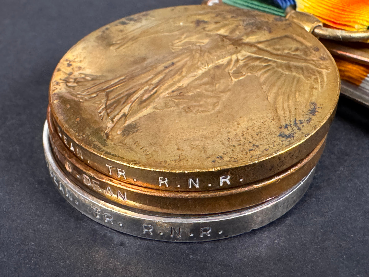 Photo 5 of WW1 British Royal Navy Reserve Mercantile Marine Medal Group - collectible militaria item
