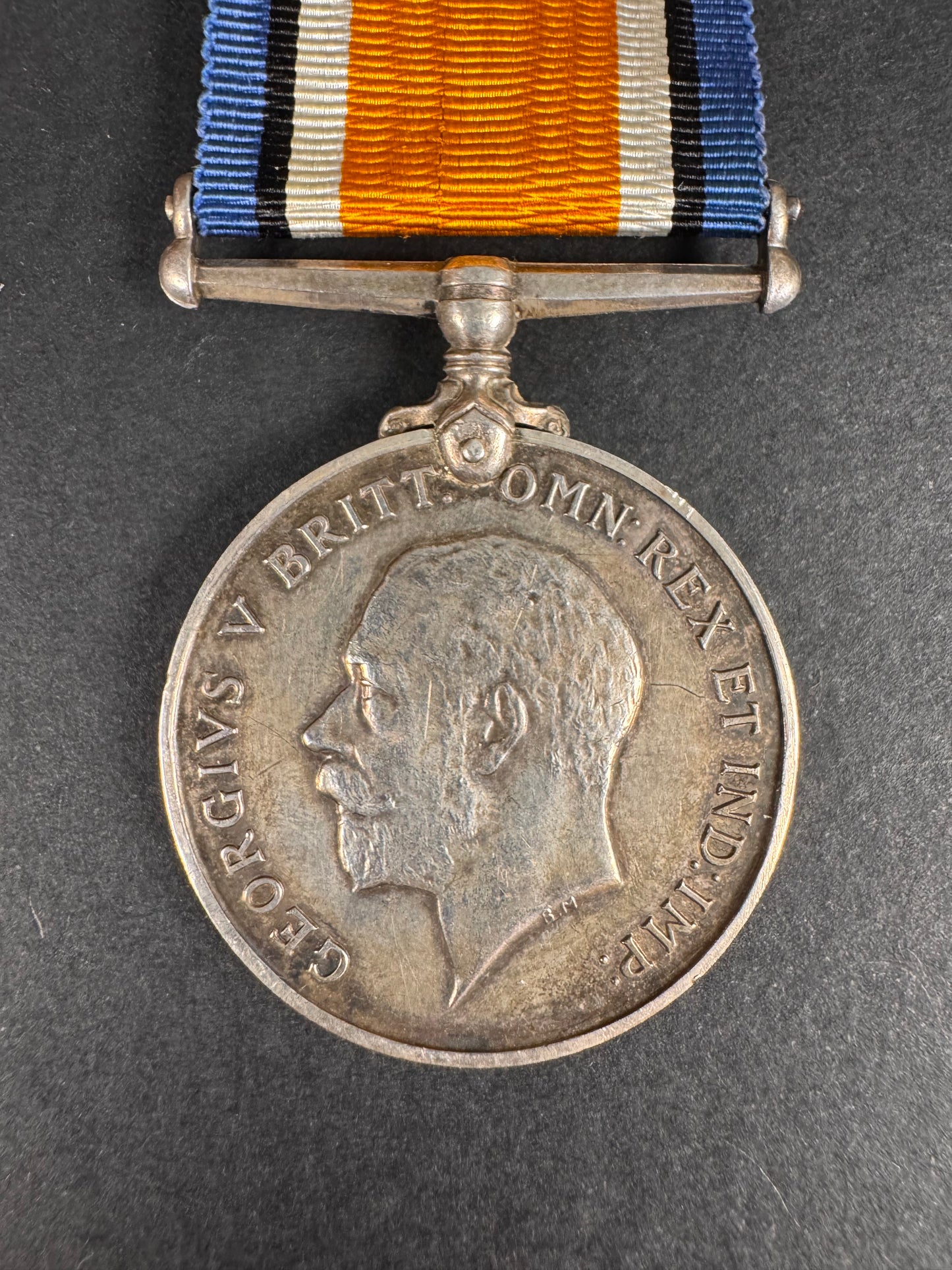 Photo 2 of WW1 British War Medal Mercantile Marine - Merchant Navy - collectible militaria item