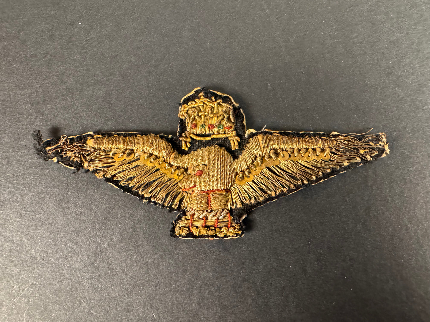 Photo 1 of WW2 Royal Hungarian Air Force Pilot's Badge - collectible militaria item