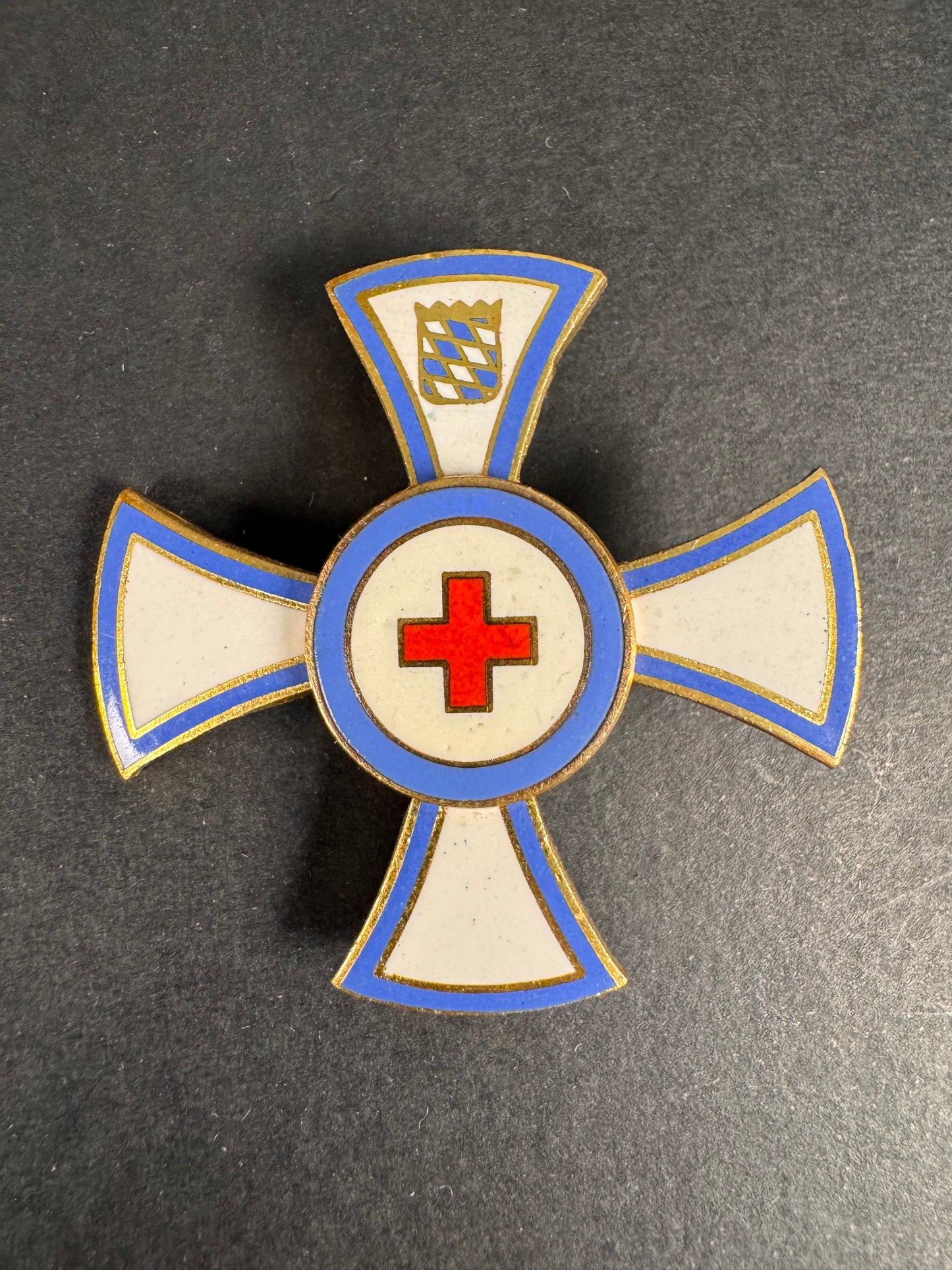 Photo 1 of German Bayern Red Cross Breast Badge - collectible militaria item