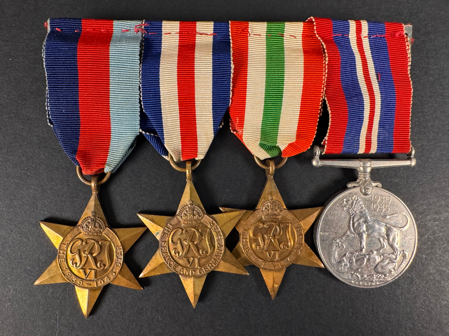 Photo 1 of WW2 British Italy Star Medal Bar Group - collectible militaria item