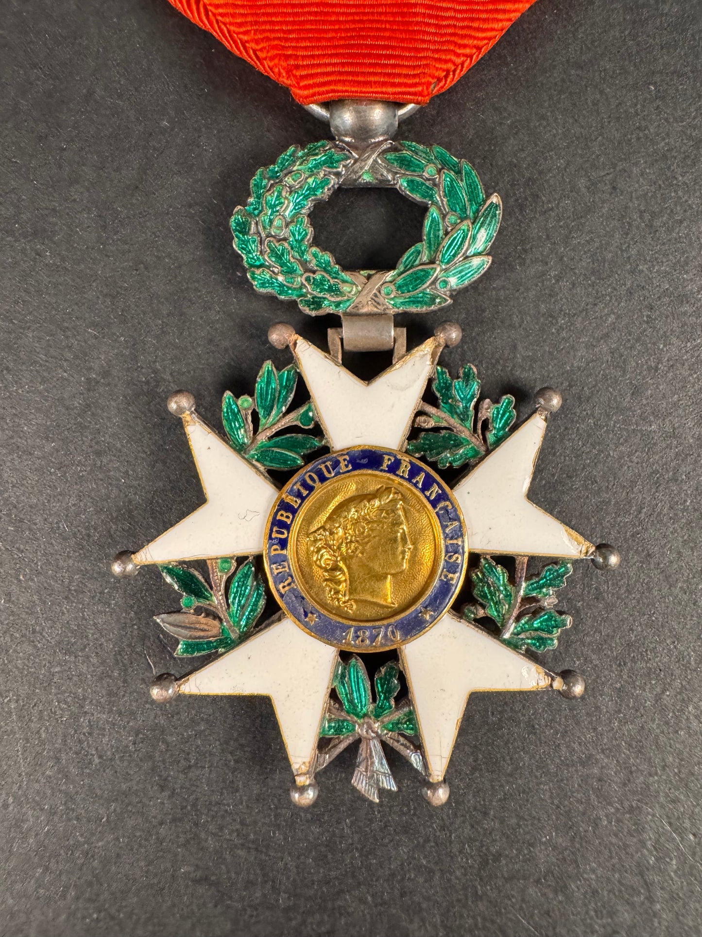 Photo 2 of French Knight Order of the Legion of Honour Type VII Third Republic 1870 - collectible militaria item