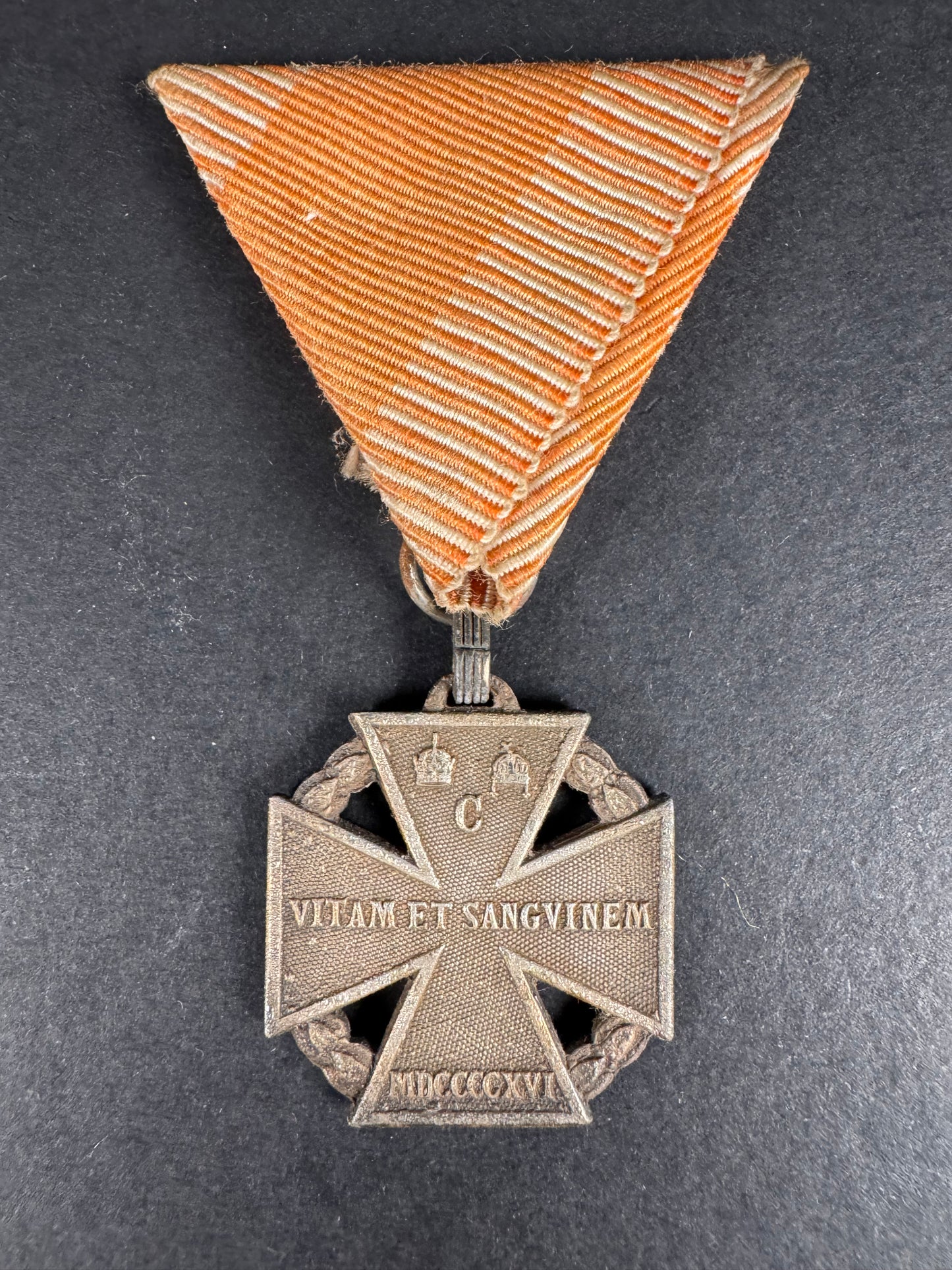 Photo 1 of WW1 Austro Hungarian Empire Karl Truppen Kreuz Medal - collectible militaria item