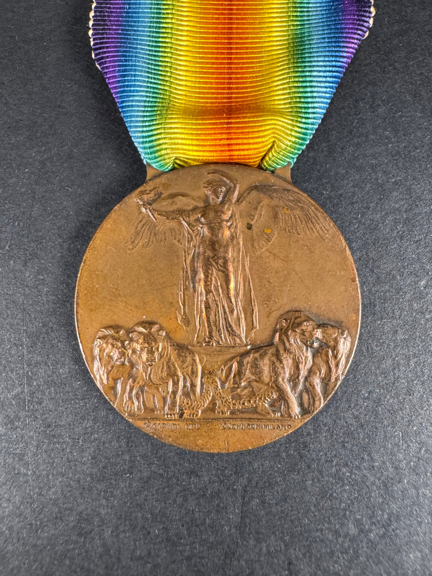Photo 1 of WW1 Italian Inter Allied Victory Medal - collectible militaria item