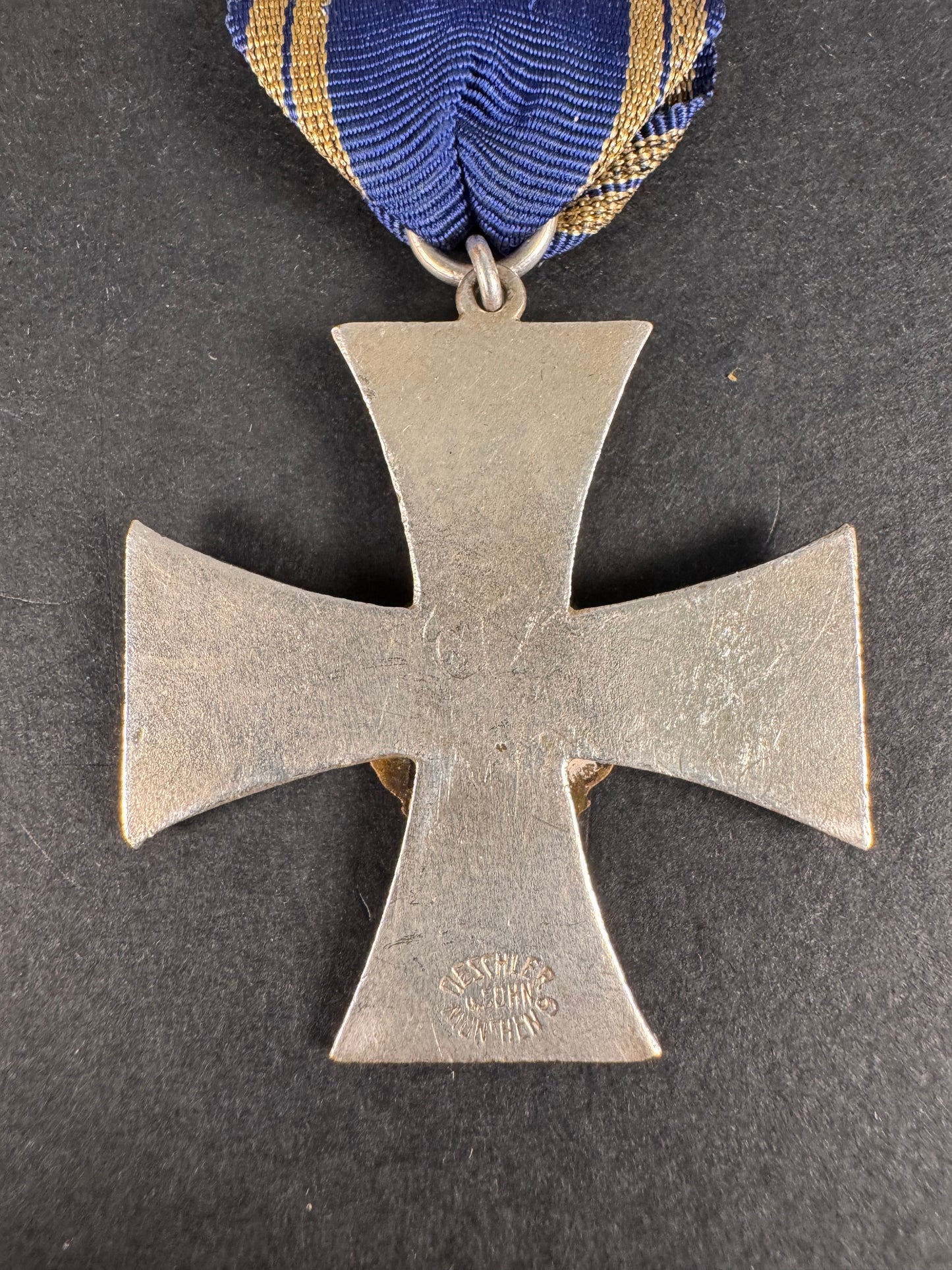Photo 3 of WW1 Imperial German Bayern 25 Year Long Service Medal - Deschler - collectible militaria item