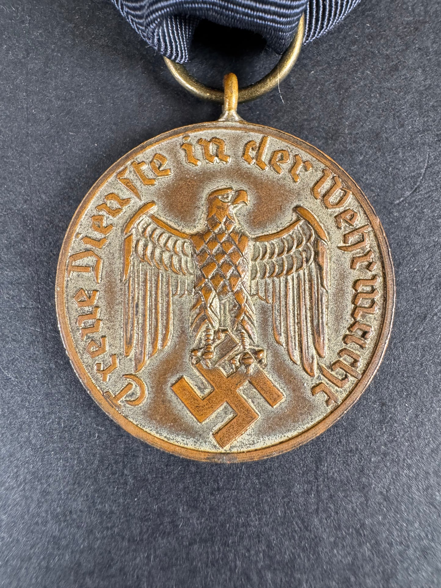 Photo 3 of Wehrmacht 4 Year Long Service Medal 4th Class - collectible militaria item