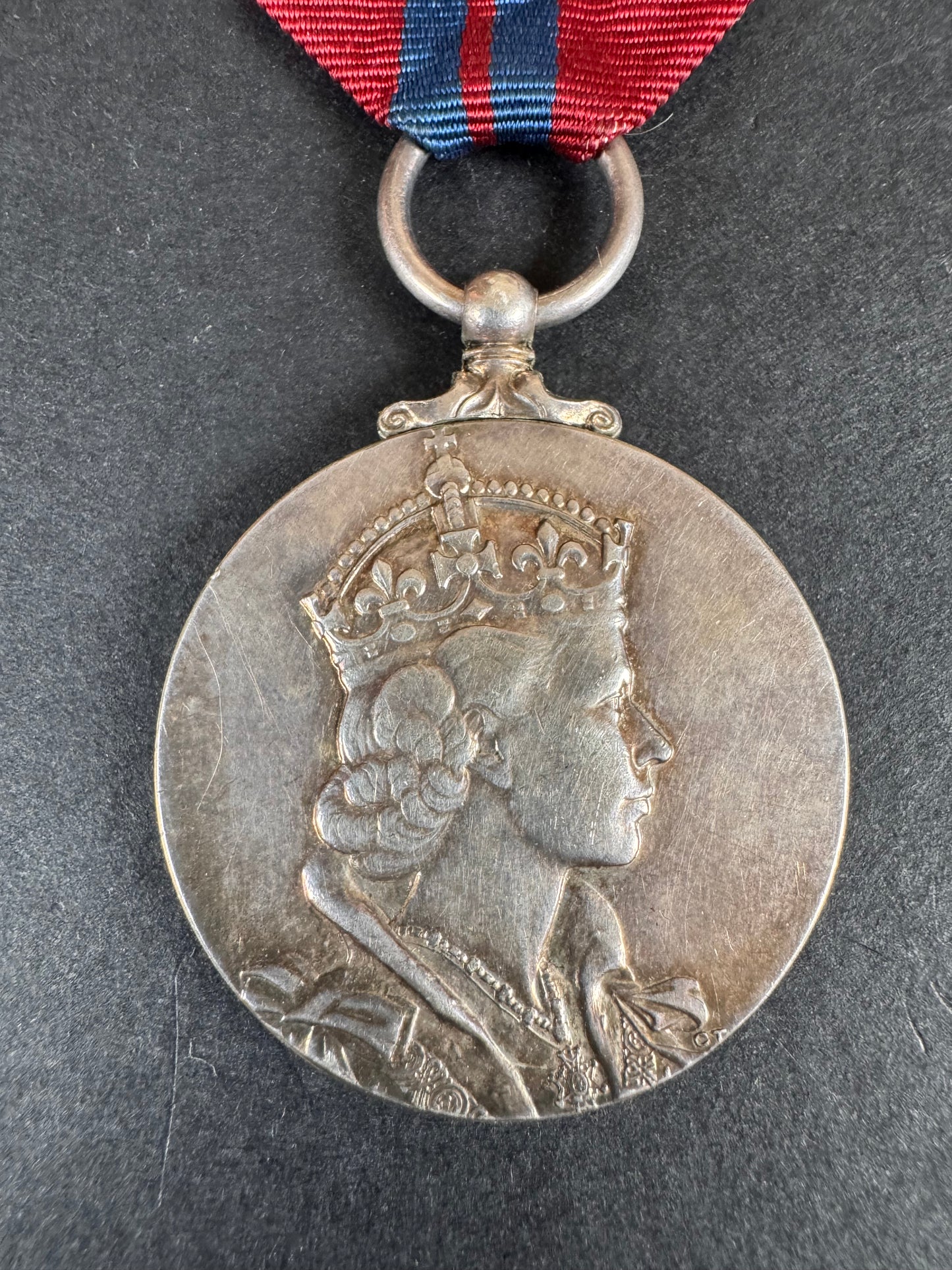 Photo 2 of Queen Elizabeth II Coronation Medal ERII - collectible militaria item