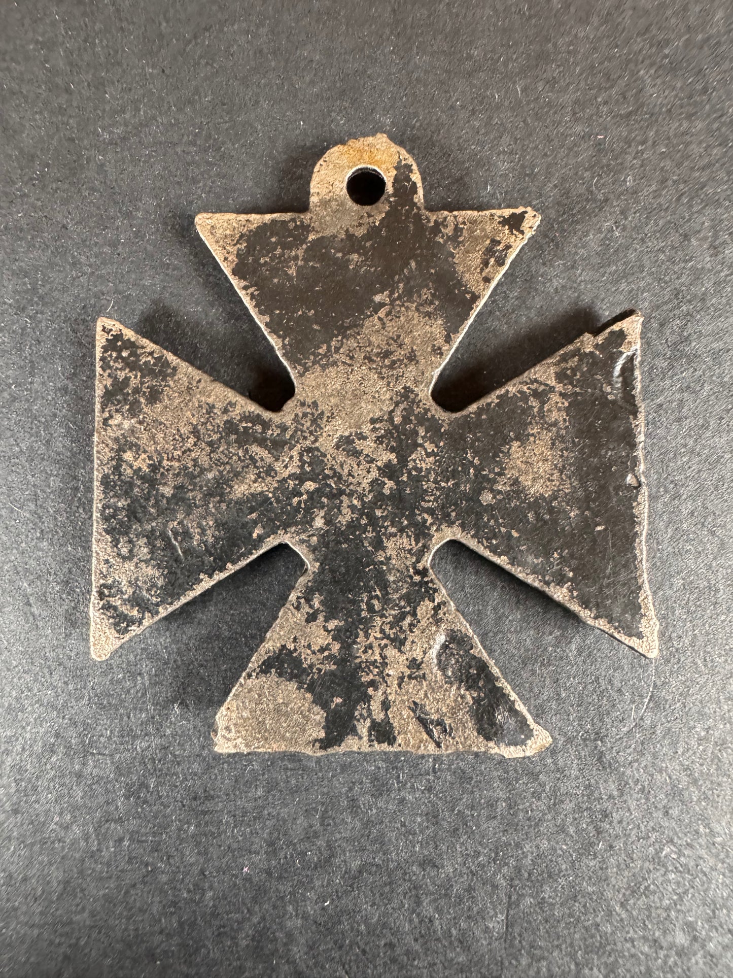 Photo 2 of WW1 British Propaganda Iron Cross LOUVAIN - collectible militaria item