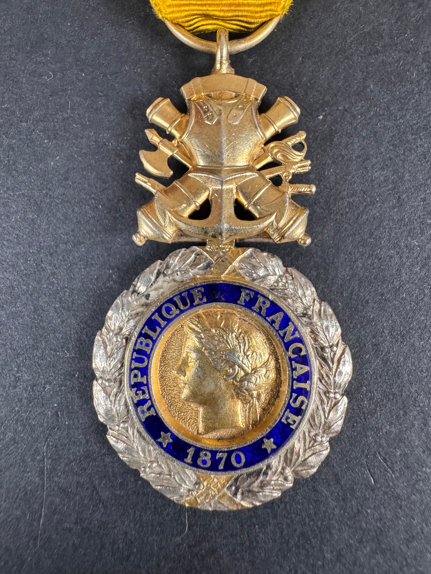 Photo 2 of French Military Medal, Third Republic 1870 - 1940 - collectible militaria item
