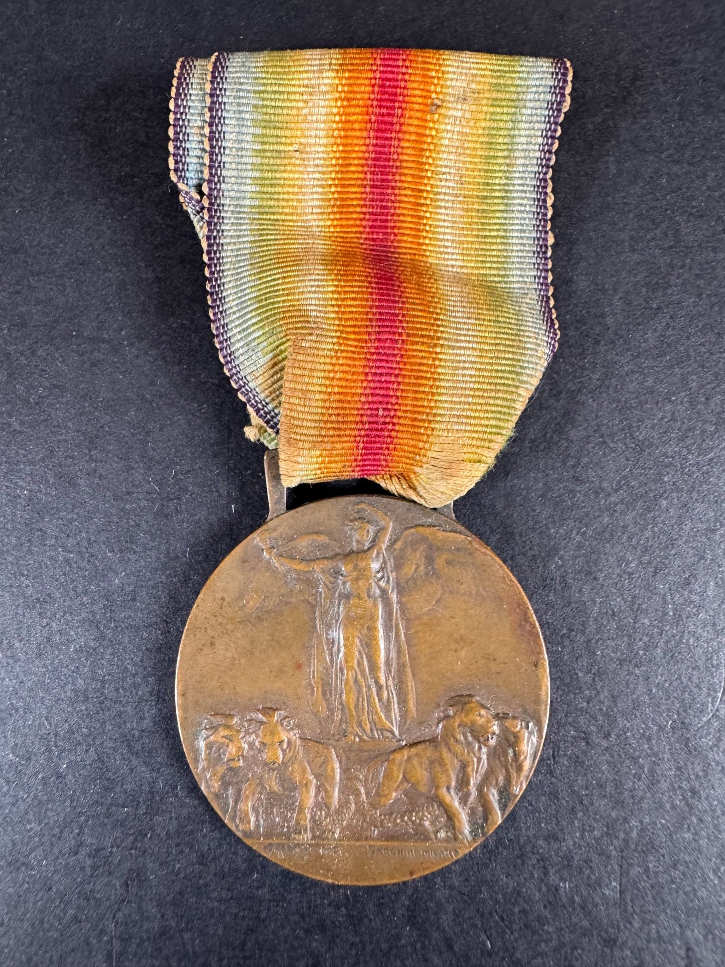 Photo 1 of WW1 Italian Inter Allied Victory Medal - collectible militaria item