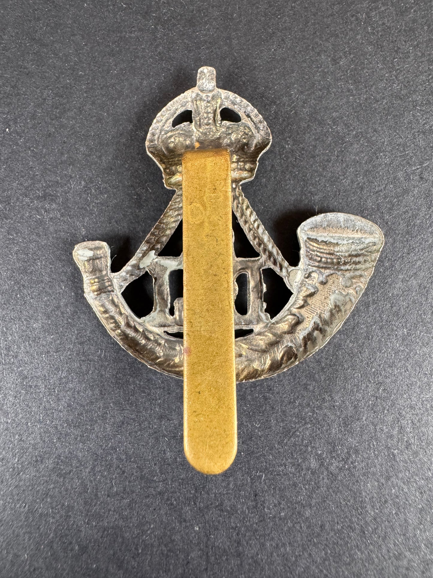 Photo 2 of WW2 British Army Durham Light Infantry (DLI) Cap Badge - collectible militaria item