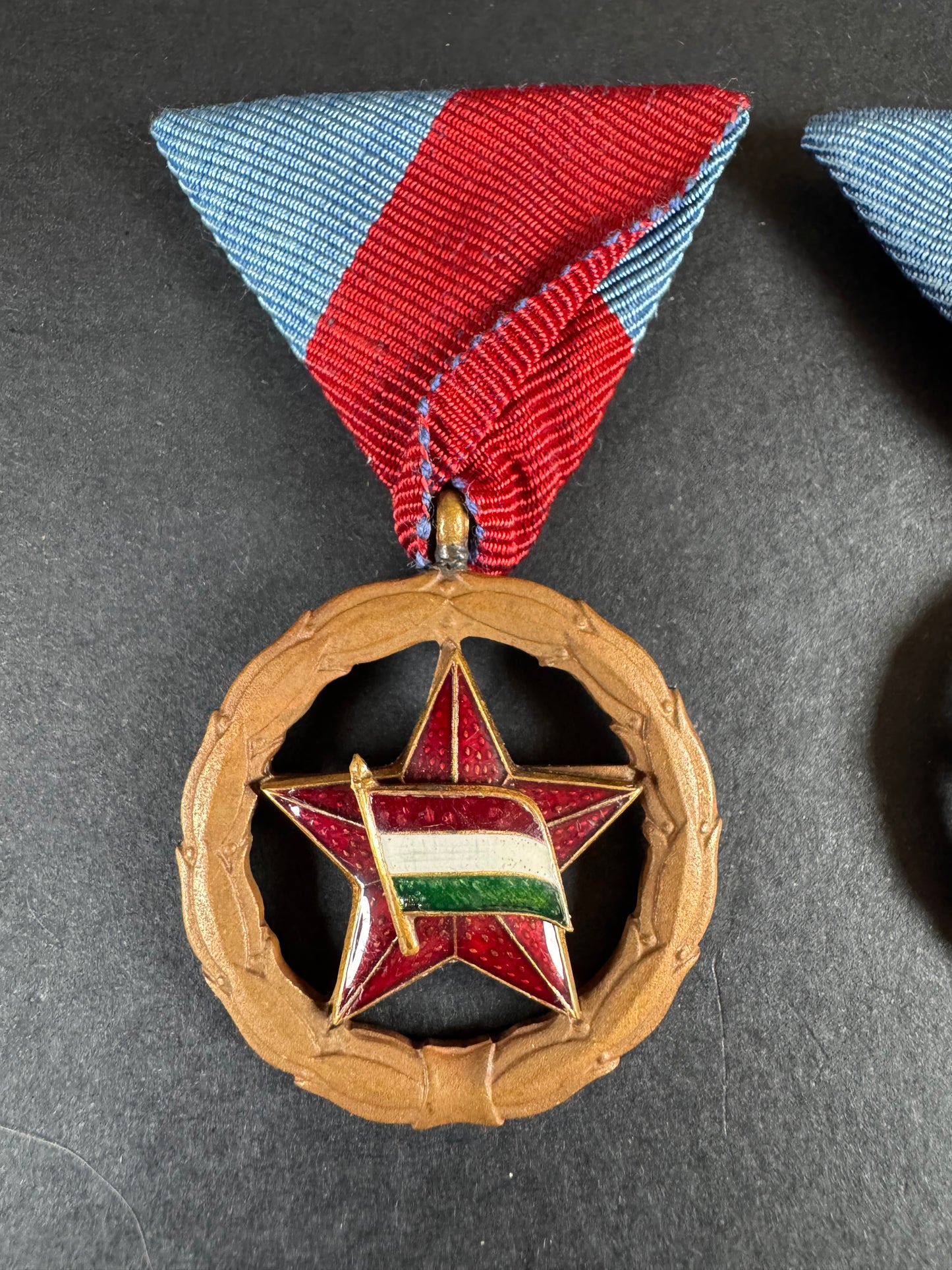 Photo 2 of Hungarian Socialist Sports Achievement Merit Medals USSR - collectible militaria item