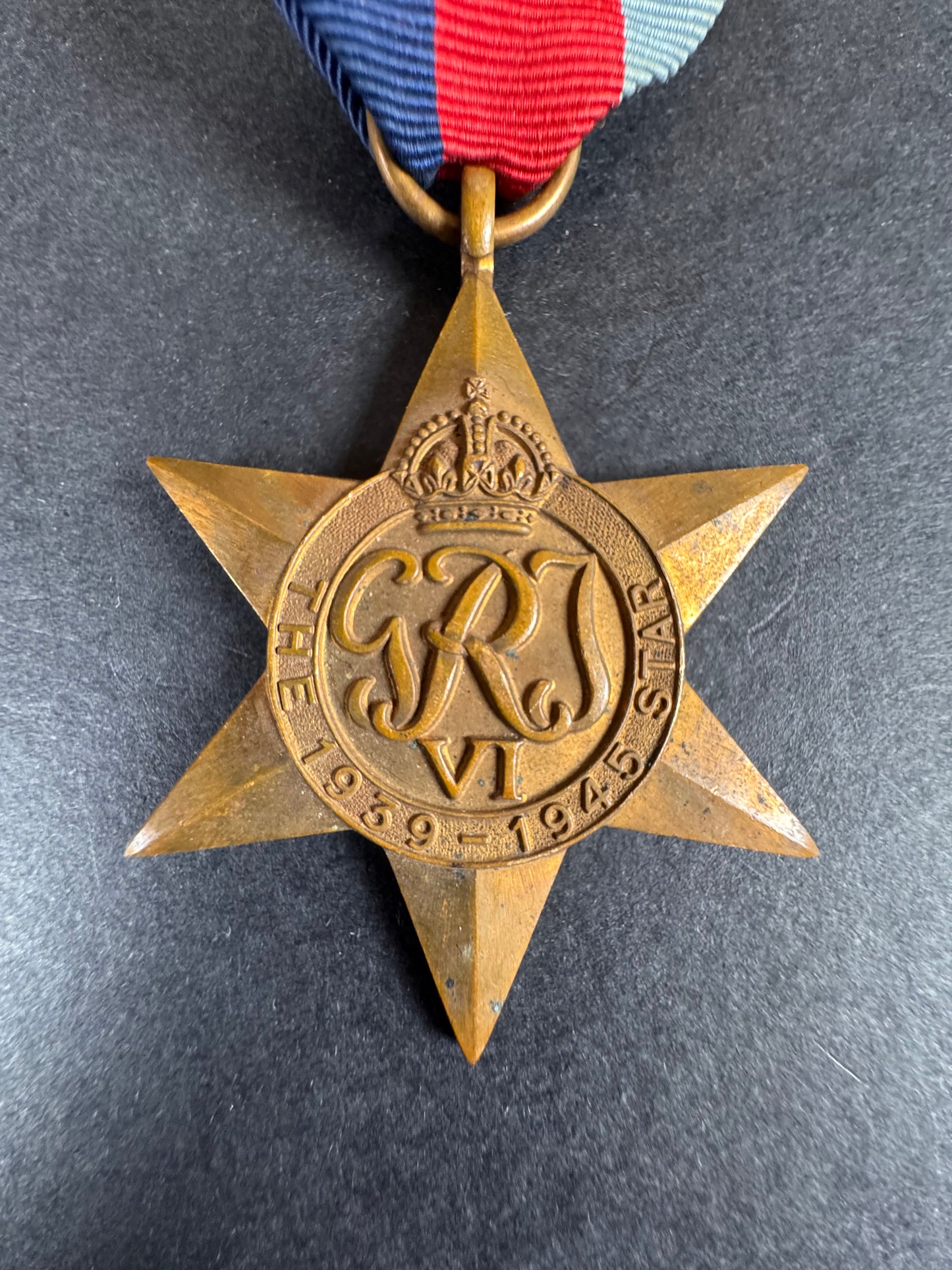 Photo 2 of WW2 British 1939 - 1945 Star Campaign Medal - collectible militaria item