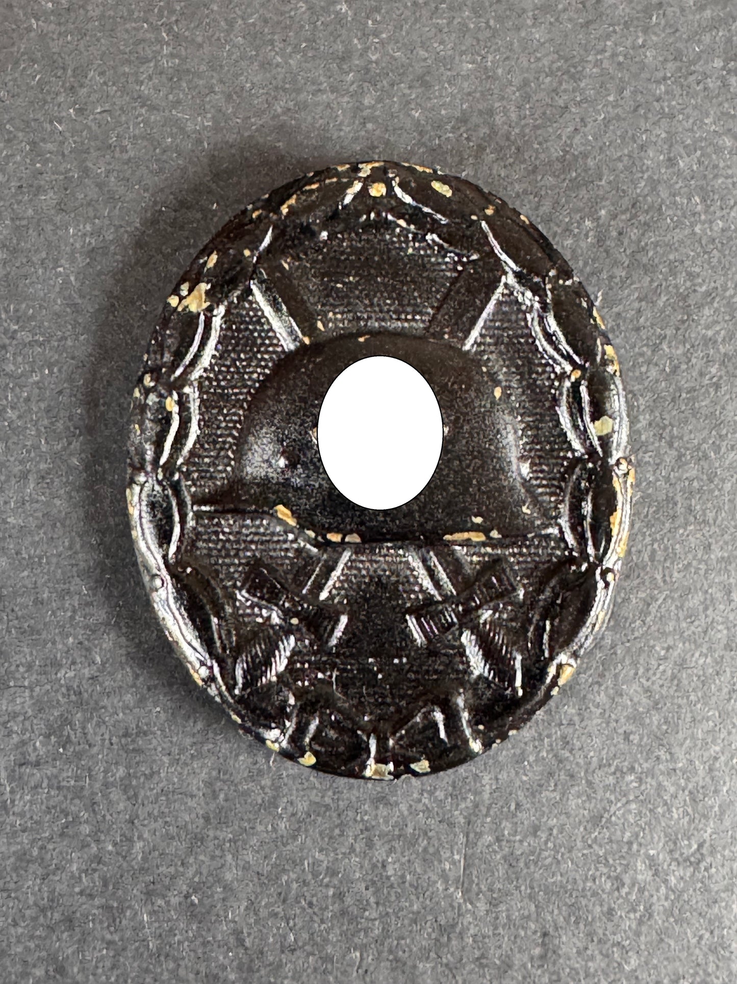 Photo 1 of WW2 German 1939 Black Wound Badge - collectible militaria item