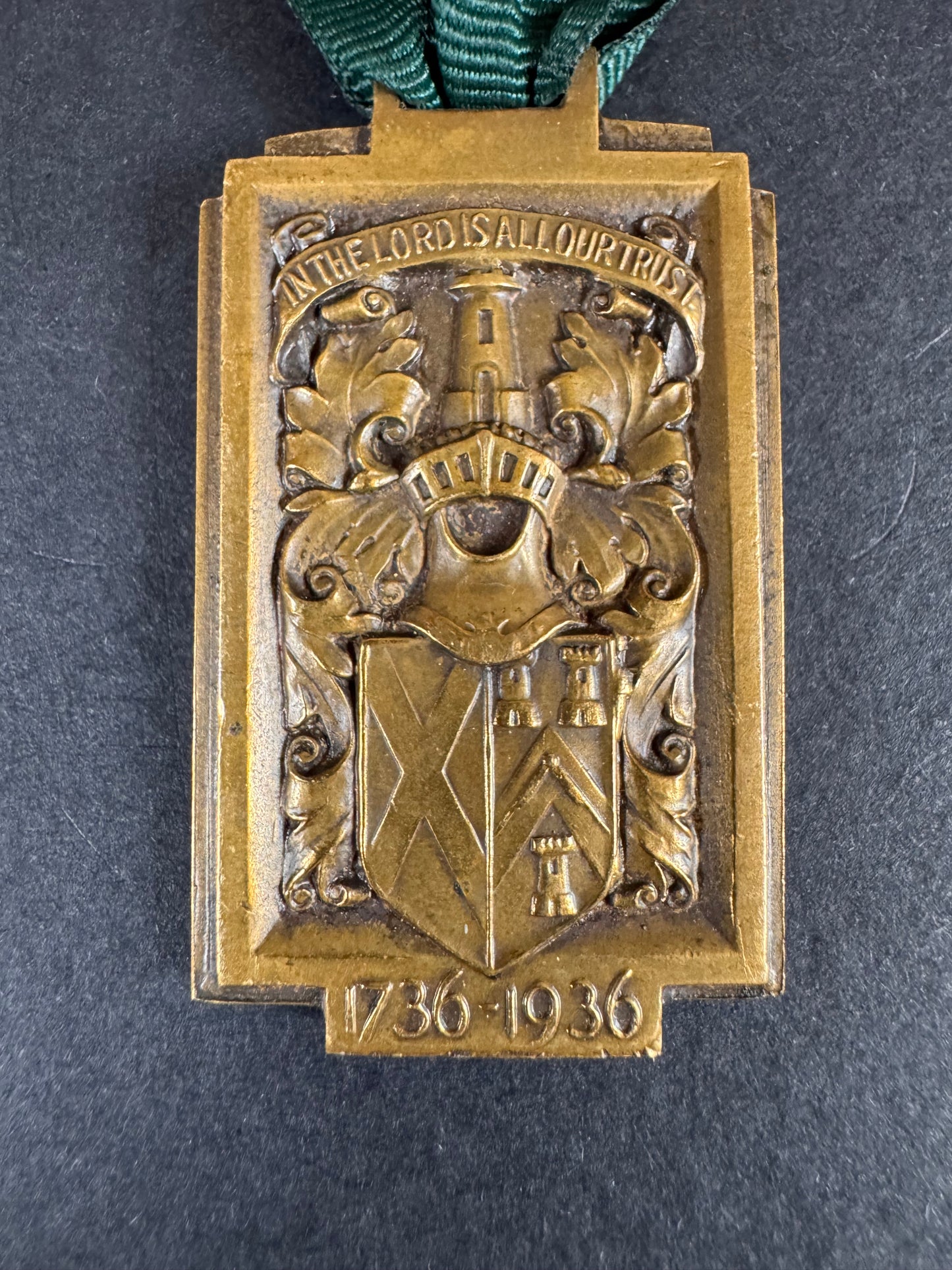 Photo 4 of Bi-centenary of the Grand Lodge of Scotland 1736-1936 Masonic Medal Jewel - collectible militaria item