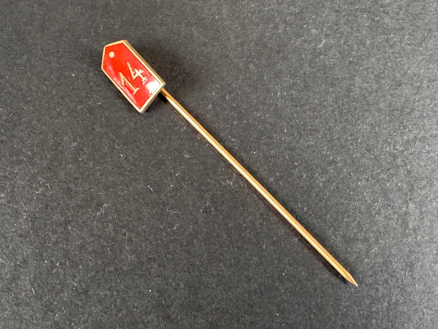 Photo 2 of WW1 German Feldartillerie Regiment Grossherzog (1. Badisches) Nr. 14 Stickpin - collectible militaria item