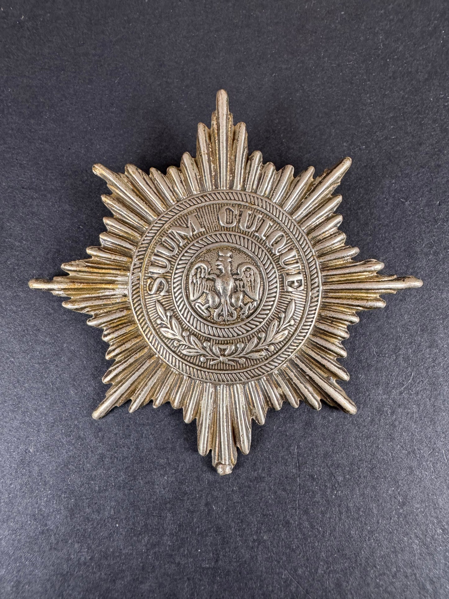 Photo 1 of Imperial Germany, Prussian Guard Helmet Star Badge - collectible militaria item
