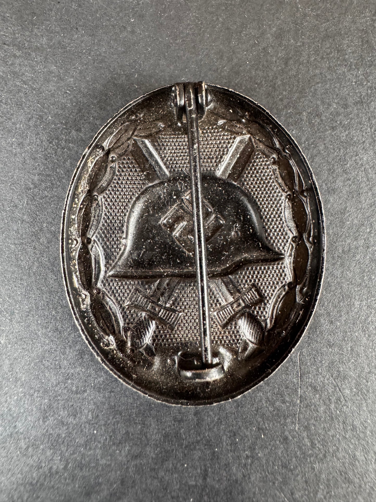 Photo 3 of WW2 German 1939 Black Wound Badge - collectible militaria item