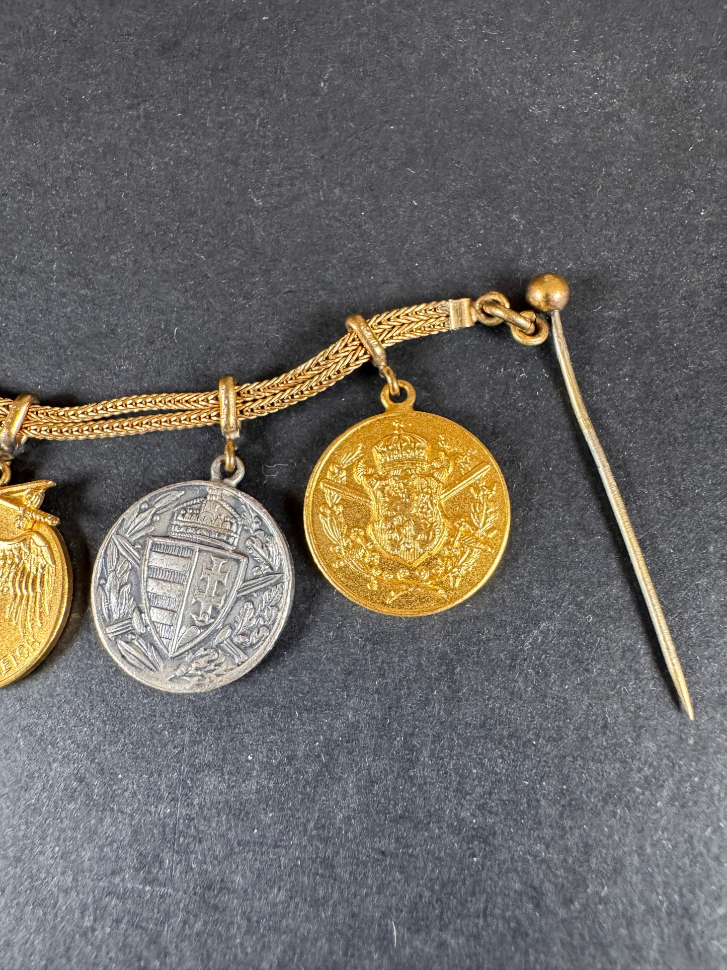 Photo 4 of WW1 German Medal Miniature Chain - collectible militaria item