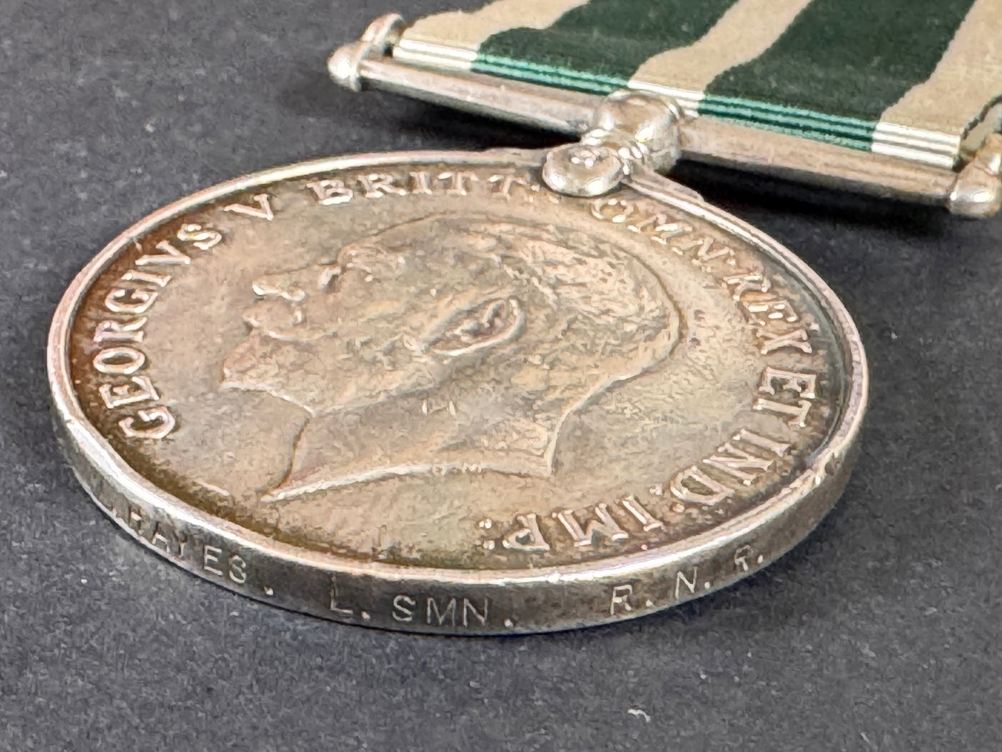 Photo 4 of WW1 British Royal Navy Reserve Long Service and Good Conduct Medal LSGC - collectible militaria item