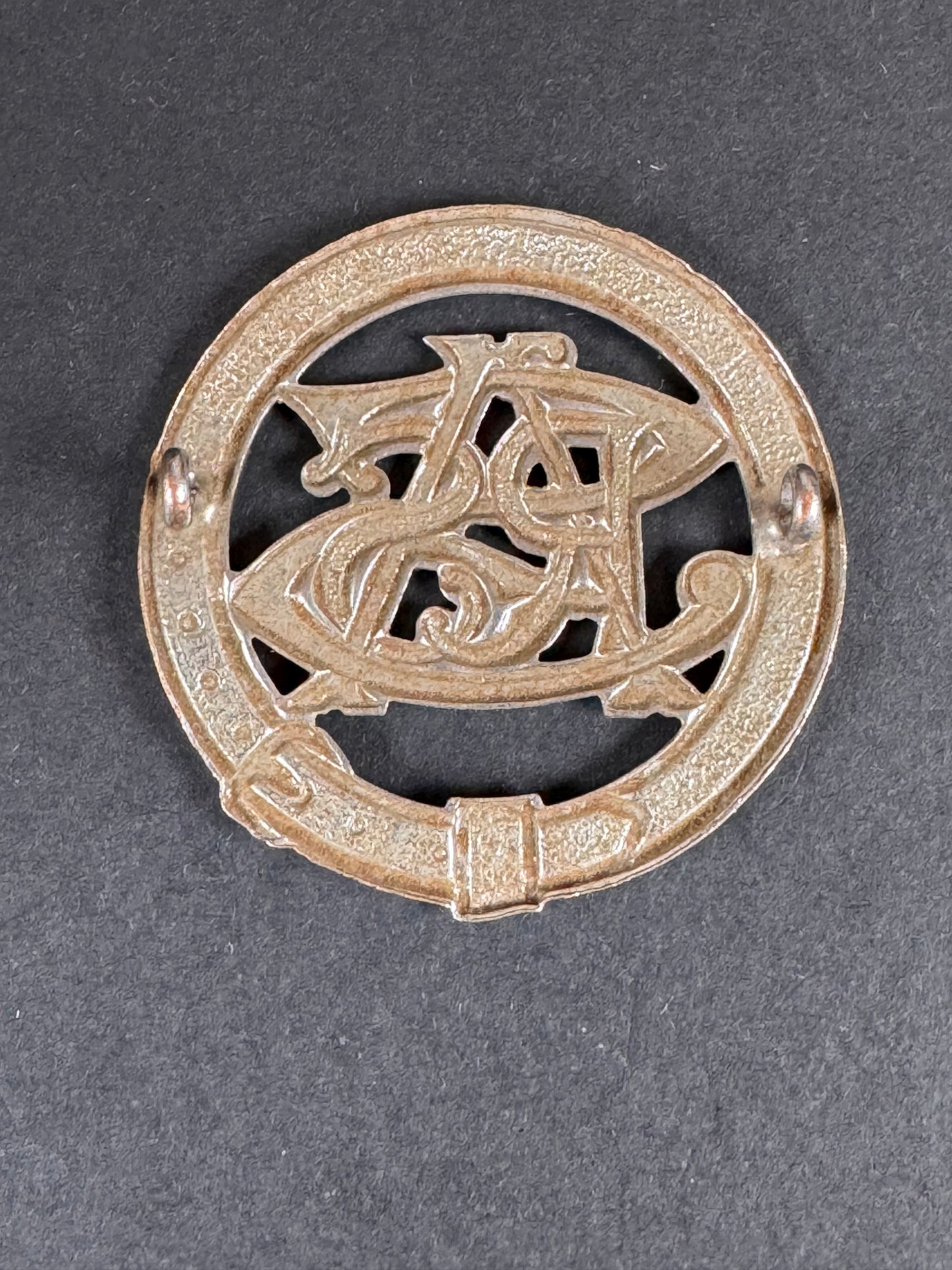Photo 2 of Circa WW2 South African Railways Cap Badge - collectible militaria item