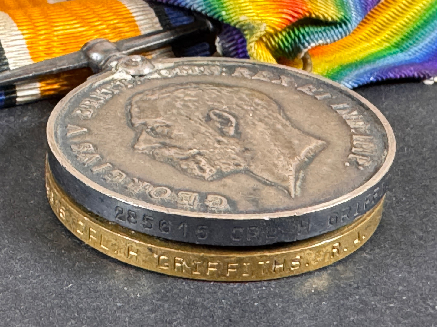 Photo 3 of WW1 British War Medal & Victory Medal - Royal Artillery - collectible militaria item