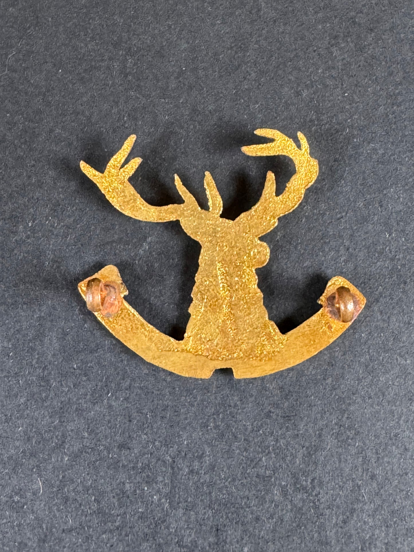Photo 2 of WW1 New Zealand Army 10th Mounted Rifles Cap Badge ANZAC NZEF - collectible militaria item