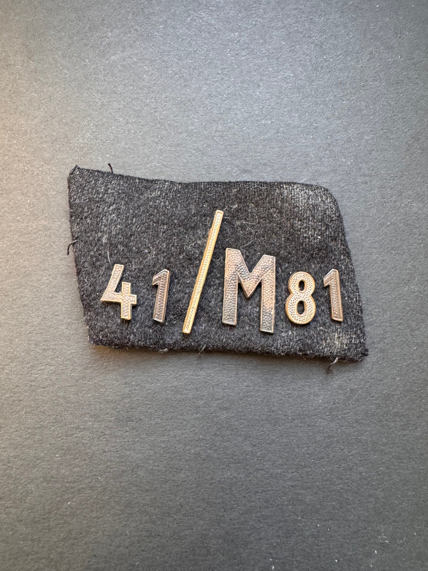 Photo 1 of WW2 German NSKK Uniform Collar Tab - collectible militaria item