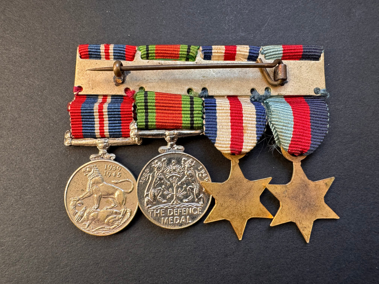 Photo 2 of WW2 British France & Germany Campaign Miniature Medals - collectible militaria item