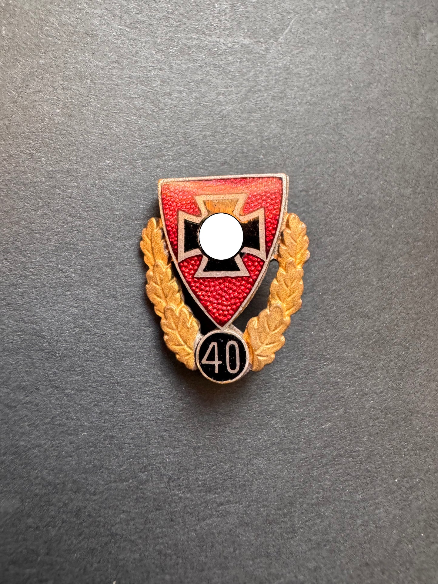 Photo 1 of NSKOV 40 years Membership Badge - collectible militaria item