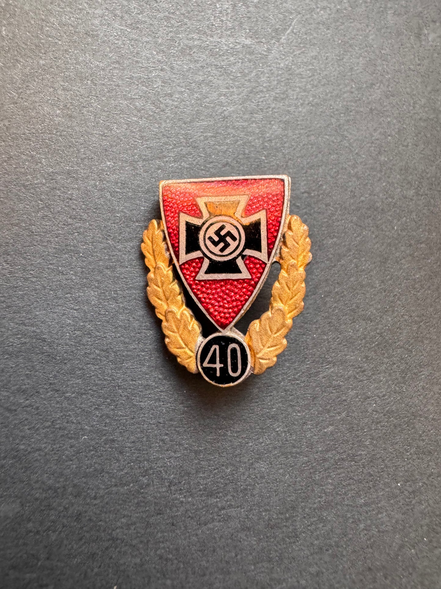 Photo 2 of NSKOV 40 years Membership Badge - collectible militaria item