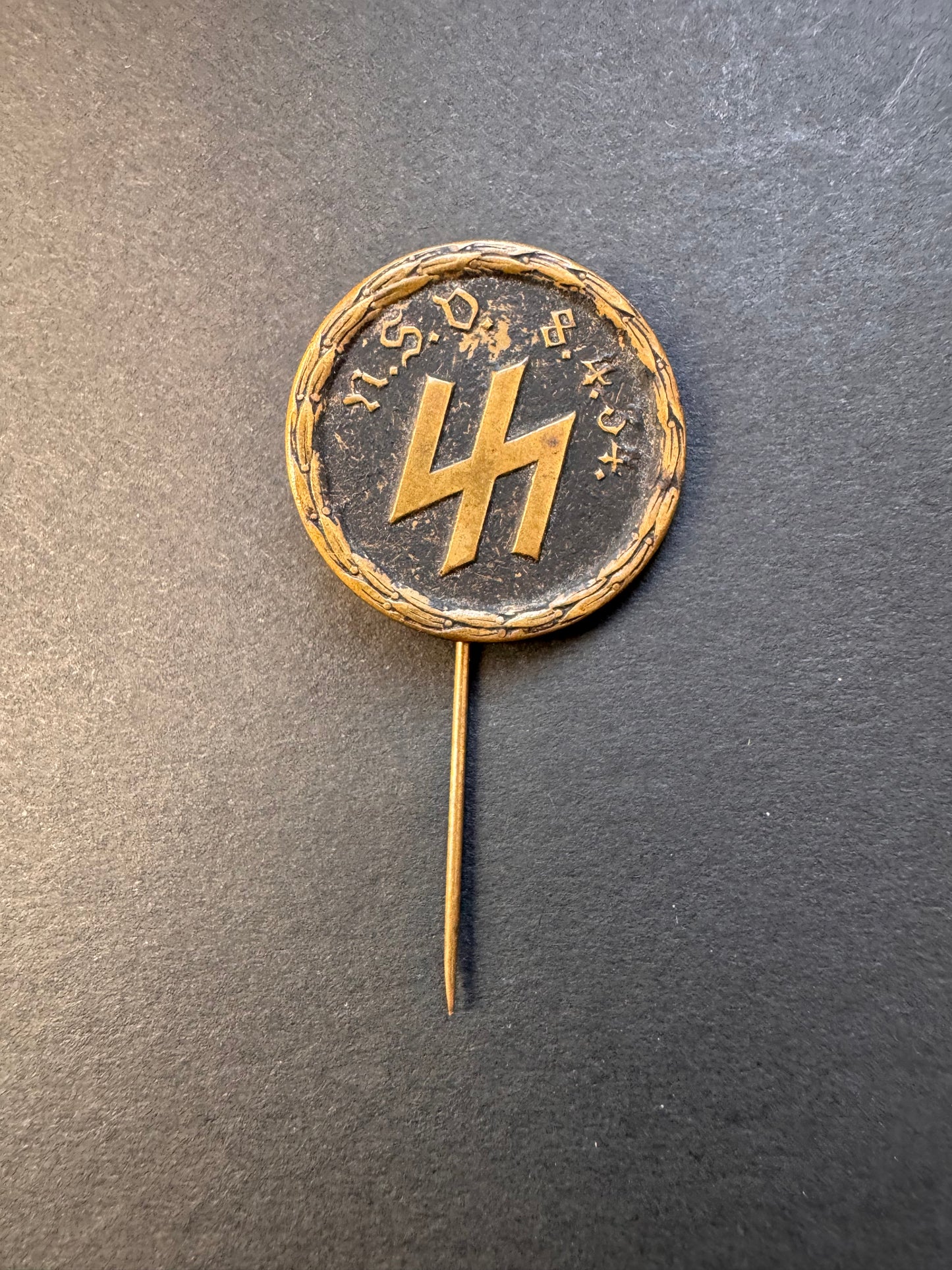 Photo 2 of NSV SS 1.4.1934 Stickpin Badge - collectible militaria item