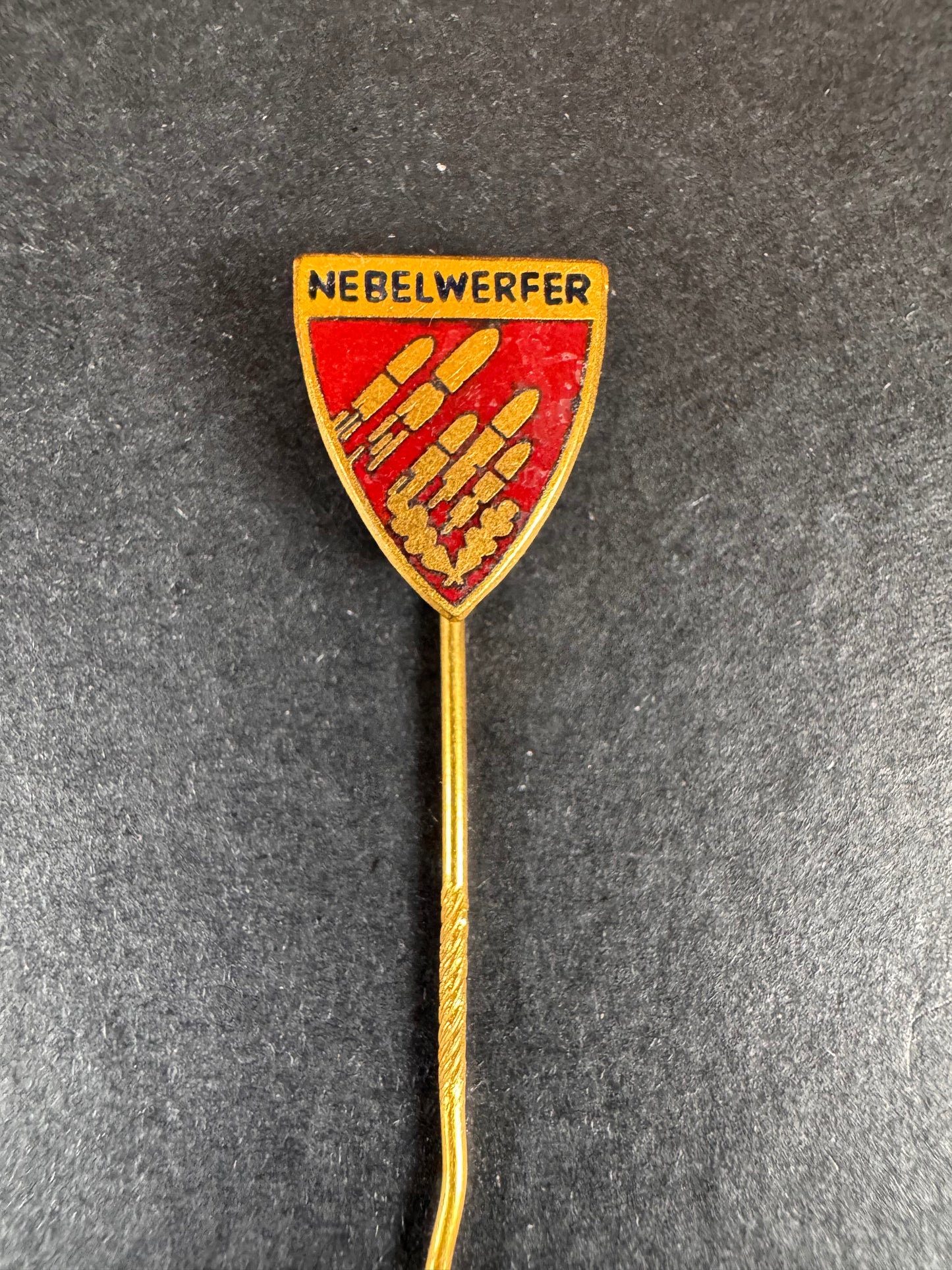 Photo 1 of Nebelwerfer Divison Enamel Stickpin Badge - collectible militaria item