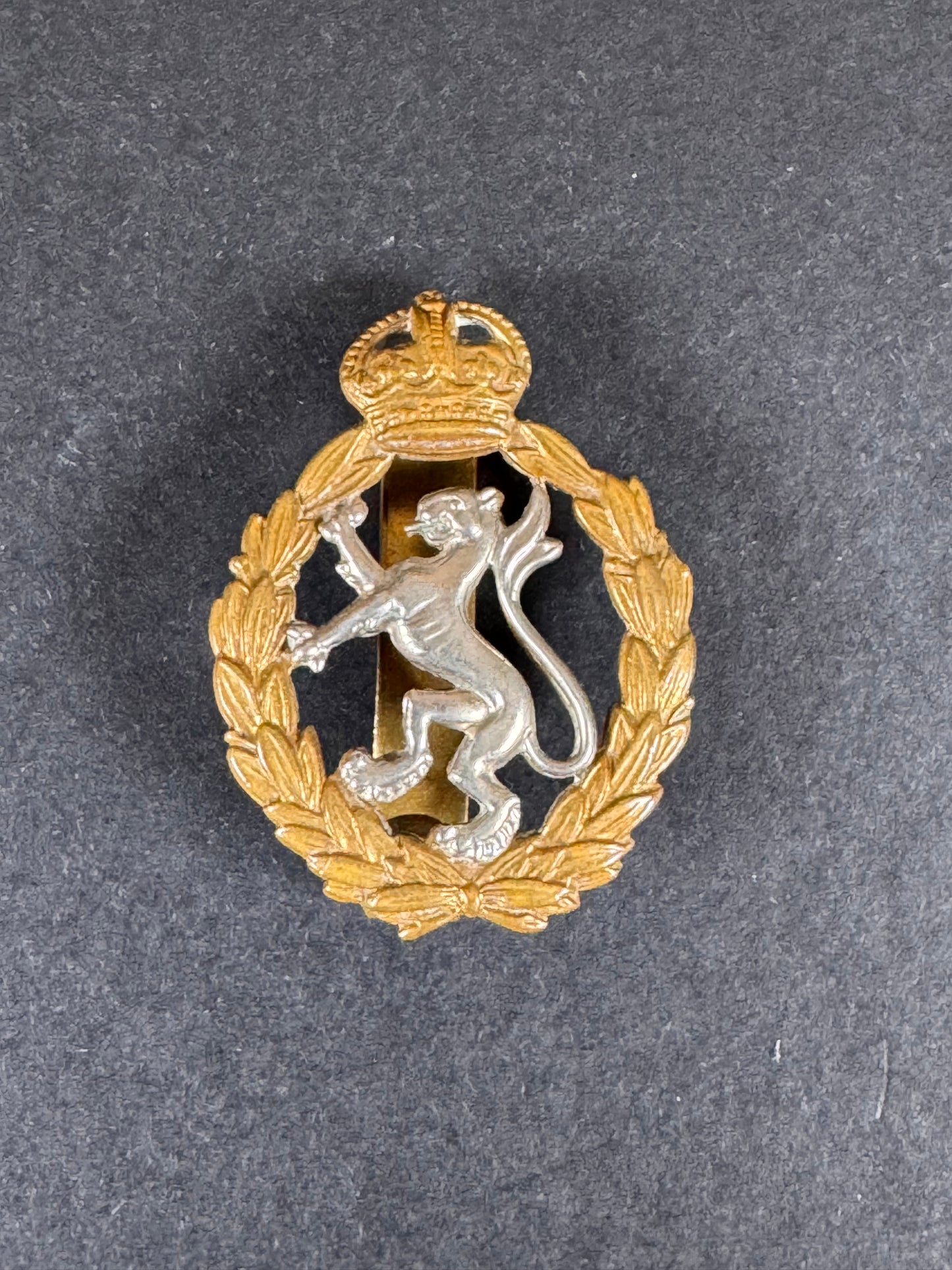 Photo 1 of WW2 British Women's Royal Army Corps Cap Badge - collectible militaria item