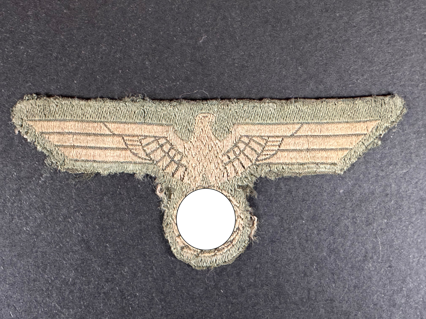 Photo 1 of WW2 German Army M36 Tunic Breast Eagle - collectible militaria item