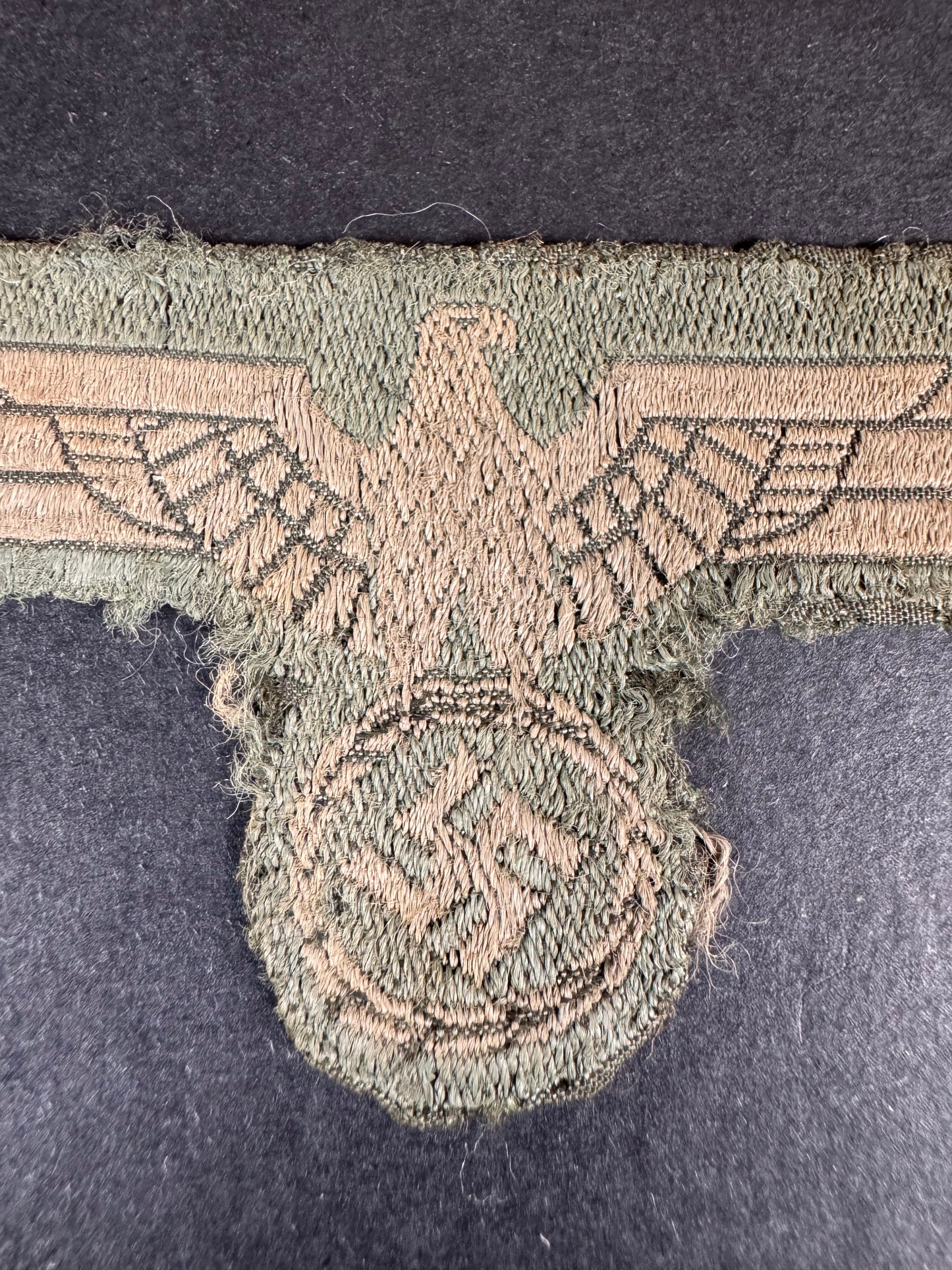 Photo 3 of WW2 German Army M36 Tunic Breast Eagle - collectible militaria item