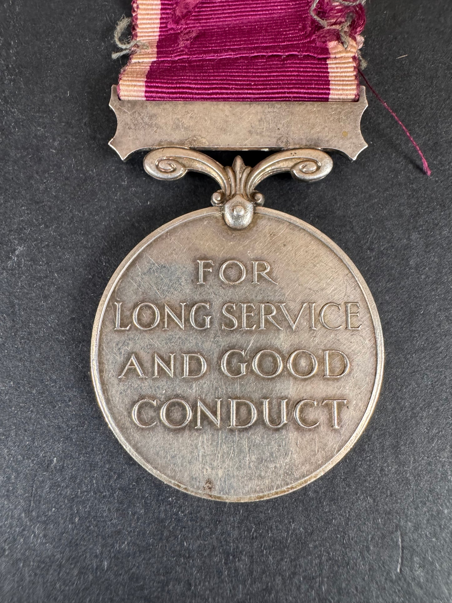 Photo 3 of GVI British Regular Army Long Service Good Conduct Medal LSGC - collectible militaria item