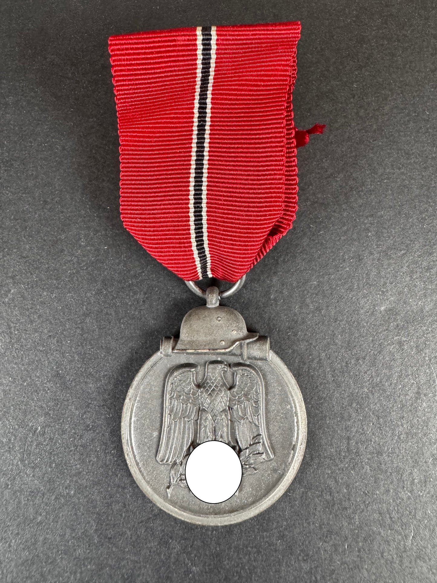 Photo 1 of WW2 German Eastern Front Medal (Ostmedaille), 6 Fritz Zimmermann - collectible militaria item