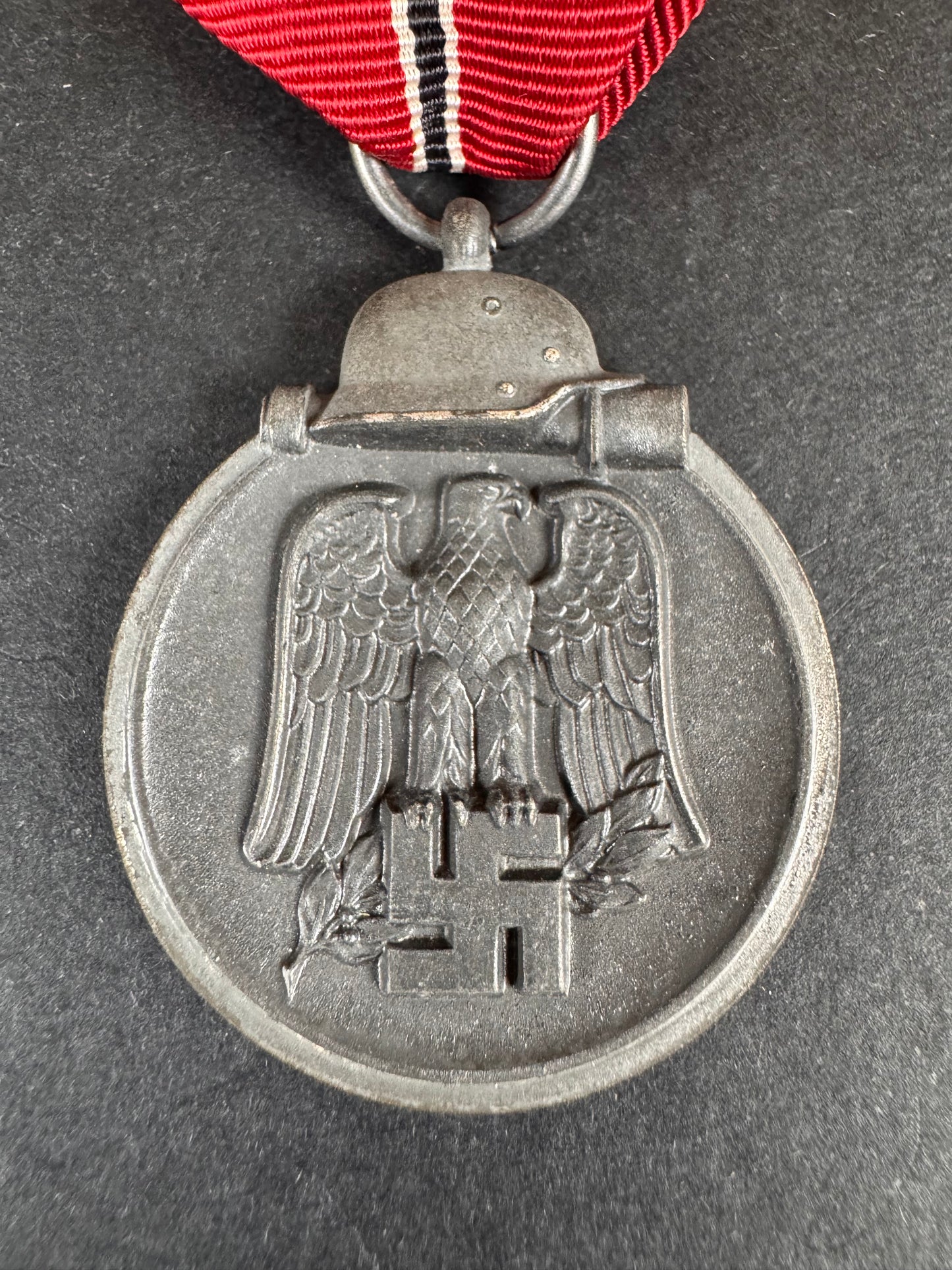 Photo 3 of WW2 German Eastern Front Medal (Ostmedaille), 6 Fritz Zimmermann - collectible militaria item