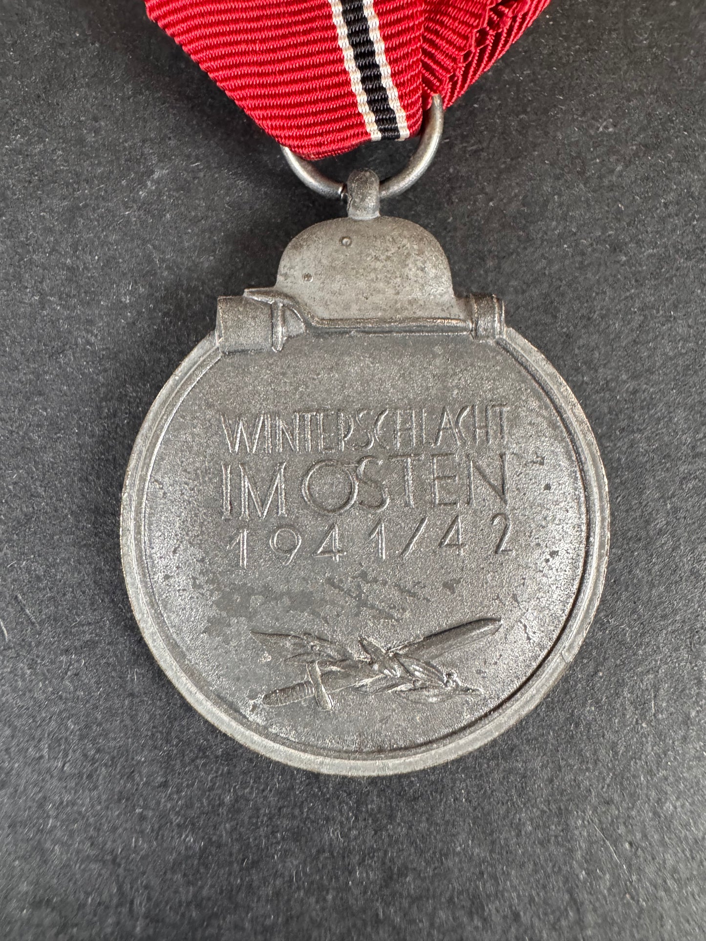 Photo 4 of WW2 German Eastern Front Medal (Ostmedaille), 6 Fritz Zimmermann - collectible militaria item