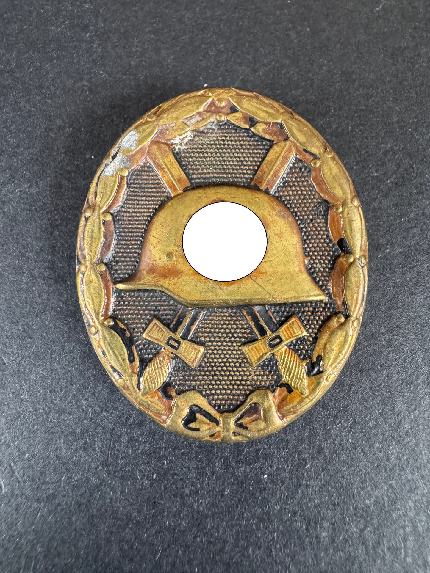 Photo 1 of WW2 German 1939 Black Wound Badge - collectible militaria item