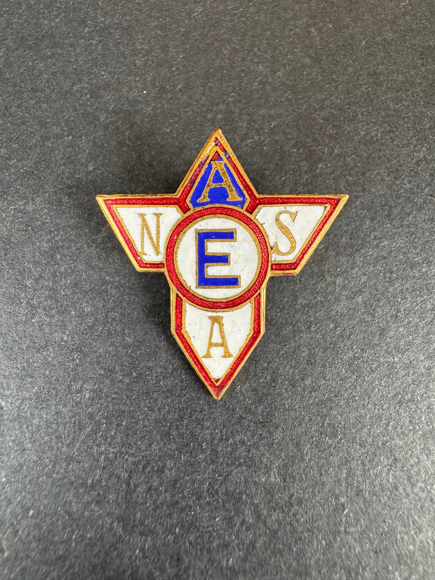 Photo 1 of WW2 British Entertainments National Service Association (ENSA) Cap Badge - collectible militaria item